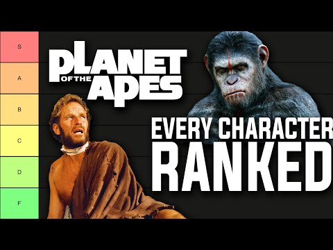 Every PLANET OF THE APES Character Ranked | TIER LIST