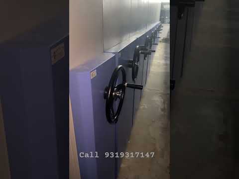 Mild steel mechanical office mobile compactor