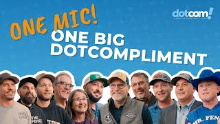 One Mic—One Big DotCompliment!