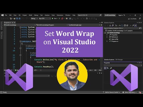 How to run first C Console Application Project on Visual Studio 2022