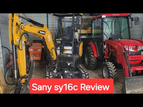 Review of the Sany sy16c #miniexcavator #sany #2ton #smallexcavator