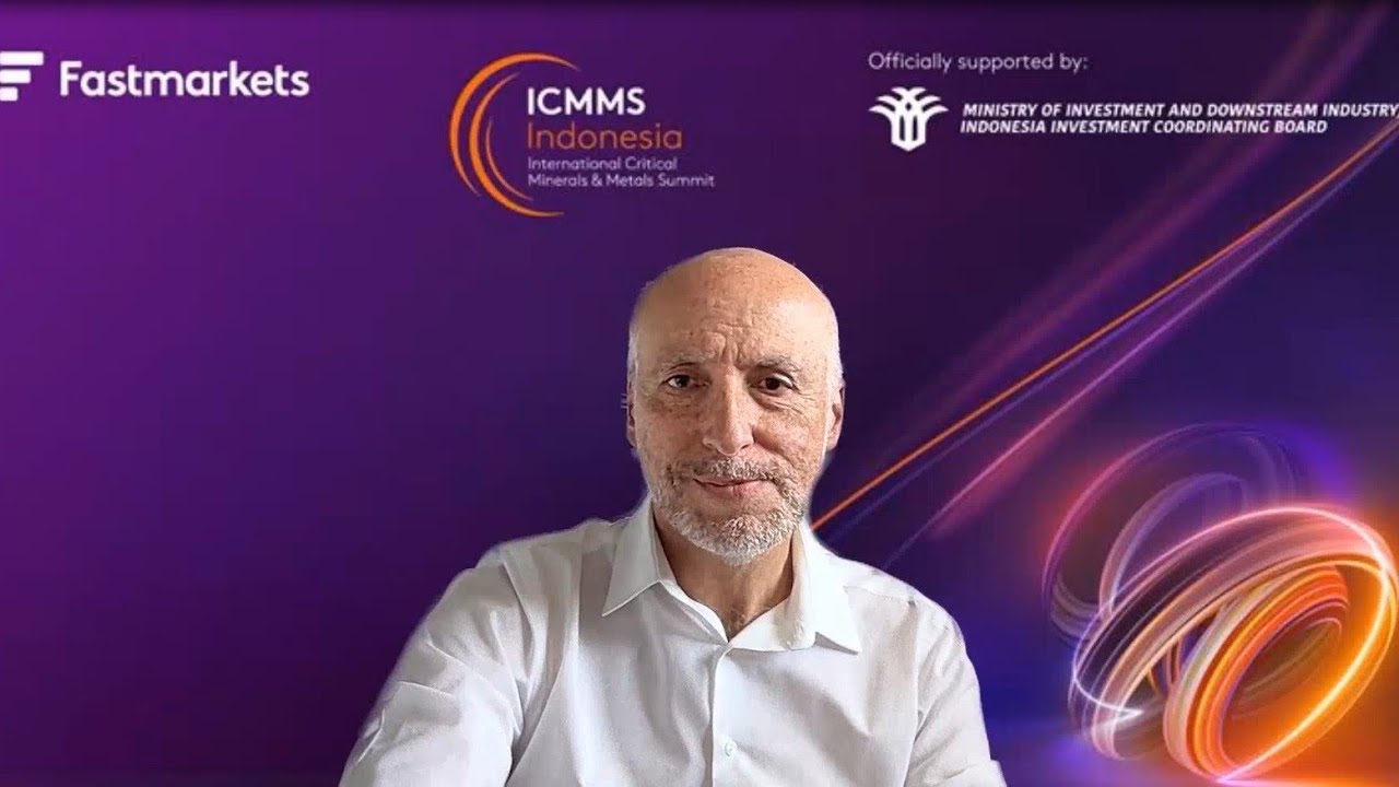 Indonesian government official speaking at ICMMS