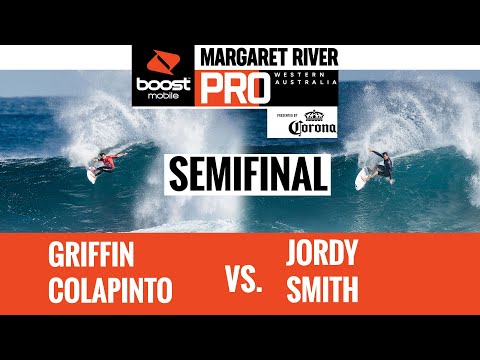 Griffin Colapinto vs. Jordy Smith SEMIFINAL HEAT REPLAY Boost Mobile Margaret River Pro