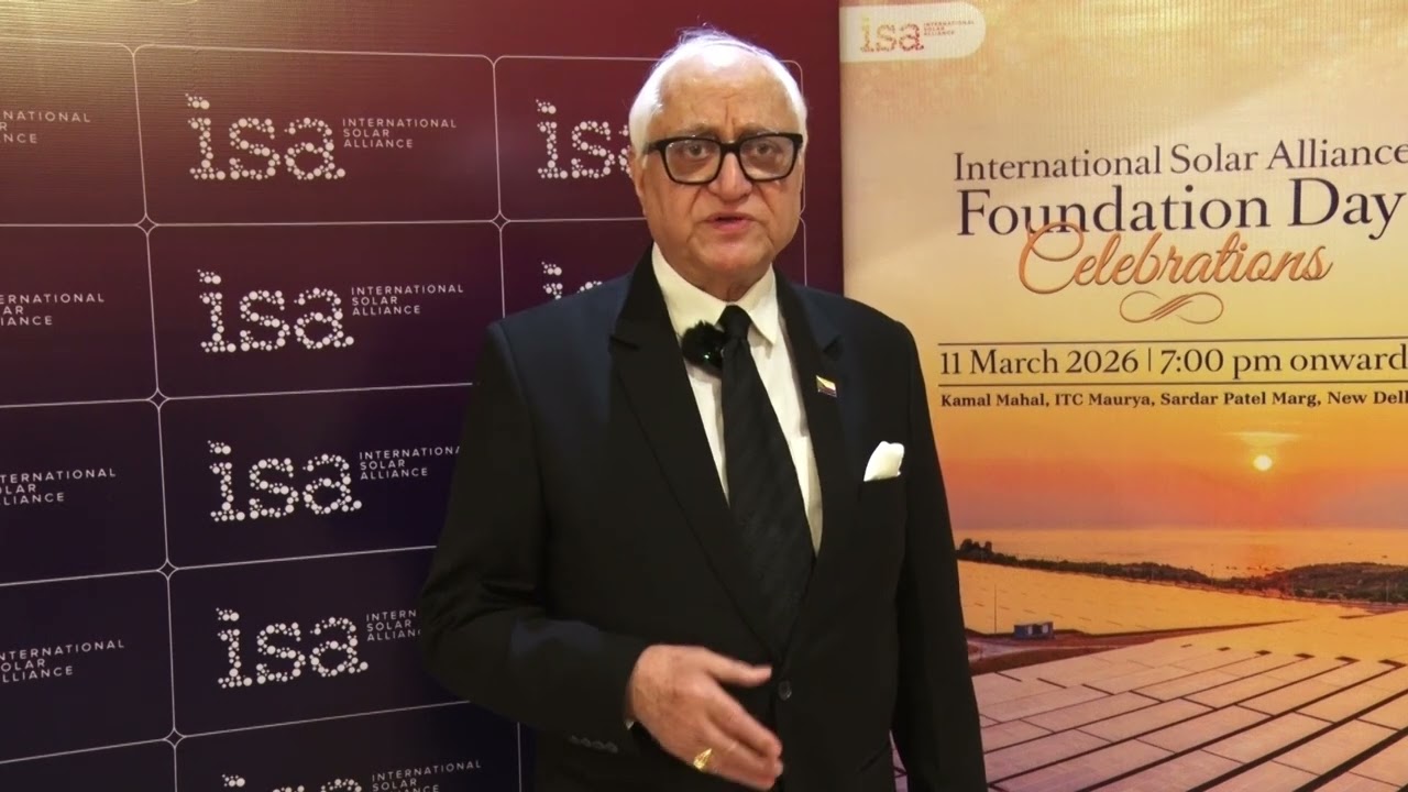 ISA Foundation Day | 11 March 2026 | Message from K.L.Ganju, Consul General (Hony), The Comoros