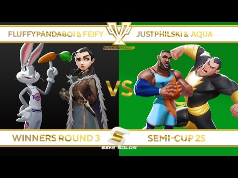 Semi-CUP 2s - FluffyPandaBoi & Feify VS JustPhilski & Aqua - Multiversus Tournament