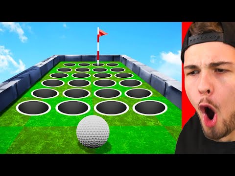 WÄHLE NICHT das FALSCHE LOCH?! (Golf Simulator)
