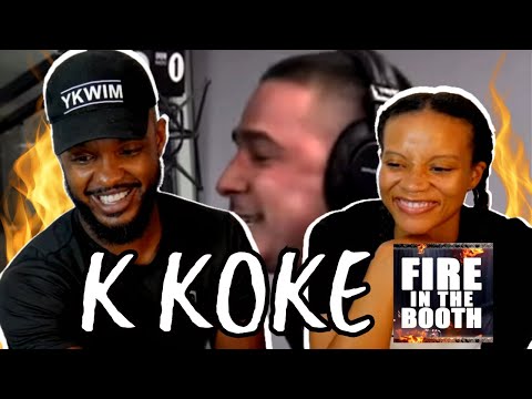 🇬🇧 IS HE DRUNK? 🎵 K Koke Fire in the Booth Reaction | American Reacts to UK Rap