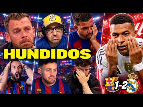 💥CULÉS COLAPSAN EN DIRECTO TRAS DOMADA EN EL CLÁSICO 2-1 ANTE REAL MADRID!