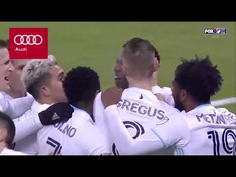 Bakaye Dibassy’s first goal in MNUFC colors and puts MNUFC up 3-0 // Audi 2020 MLS Cup Playoffs