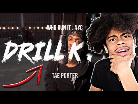 He Dissed The Whole Drill Scene... *Tae Porter - Drill K (WhoRunItNYC Performance)*