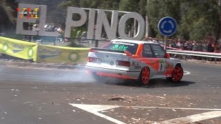 preview picture of video 'Iván Armas Trompos Rotonda El Pino Rally Teror 2014'