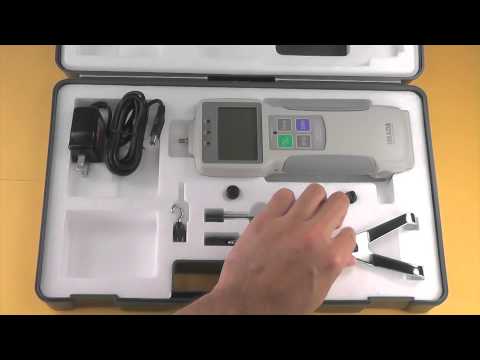 Z2 / ZP Force Gauge Basic Operations