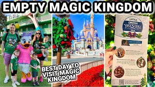 WHY YOU SHOULD VISIT MAGIC KINGDOM ON A CHRISTMAS PARTY DAY | Empty Magic Kingdom