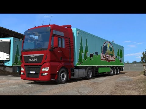 ETS 2 1.32 - ProMods 2.31 - MAN TGX 18.400 Euro 6 - Trip: Orléans - Calais