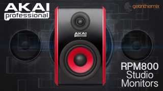 Video thumbnail for Akai RPM800 Active Studio Monitors by GetintheMix