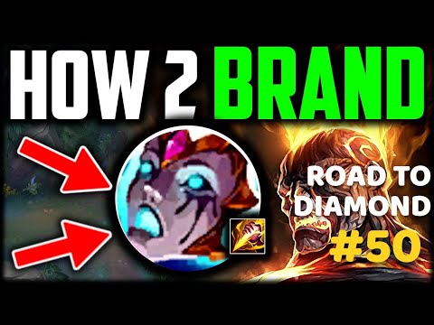 Beginners guide on how to play Brand Jungle Season 14 - Road to Diamond #50 | League of Legends