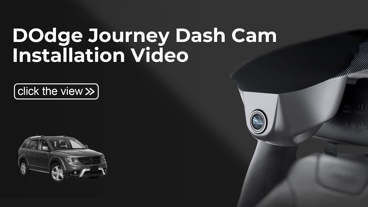  Dodge Journey Dash cam 021B Installation|Mangoal dash cam