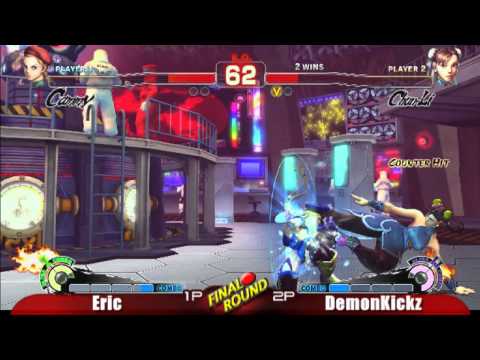 Eric vs DemonKickz South Florida Challenge IV SSF4 Singles