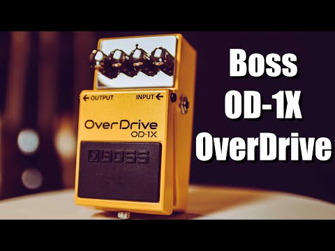 Boss OD-1X (A Digital Overdrive Pedal)