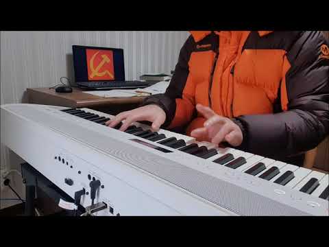 Red Alert 3 Theme - Soviet March / Piano cover / EASY ver
