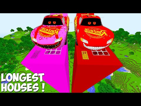 I found LONGEST MCQUEEN EXE and MCQUEEN GIRLFRIEND EXE in Minecraft Animation