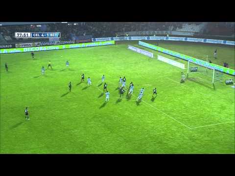 Gol de Rubén Castro (4-2) en el Celta de Vigo - Real Betis - HD