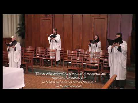 Benedictus Dominus Deus   The Song of Zechariah Chant   Joseph Pring