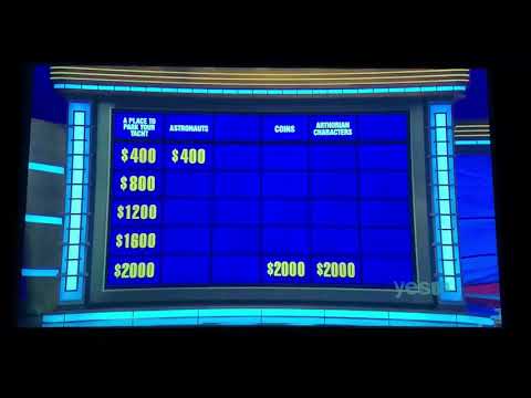 Double Jeopardy, Charlie Fonville Day 2 - 3rd Daily Double (11/23/20)