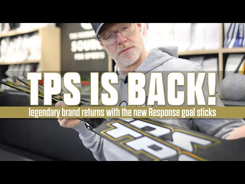 TPS is BACK with a new stick for goaltenders big and small!
