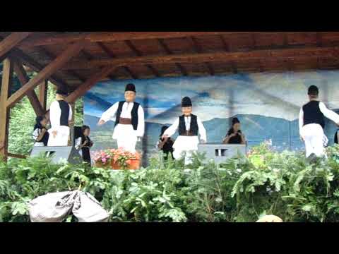 Călușeri din Rășinari la Festivalul ,,Brânzei și Țuici " la Rășinari 2021