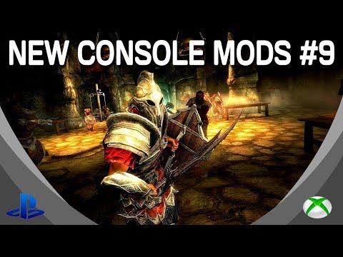 Skyrim Special Edition: ►5 BRAND NEW CONSOLE MODS◀ #9 (PS4/XB1/PC)