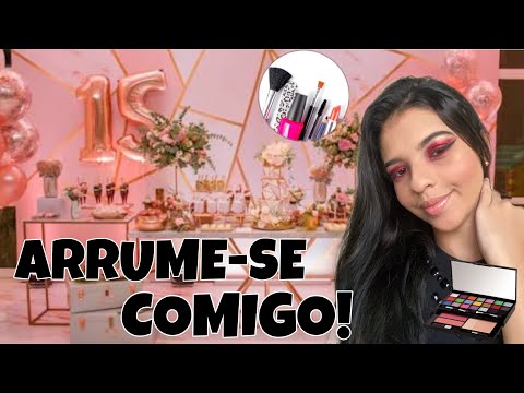 ARRUME-SE COMIGO PARA FESTA DE 15 ANOS DA MINHA AMIGA!! ME ATRASEI 😱