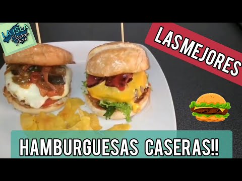 HAMBURGUESAS CASERAS paso a paso, las mejores!! no compraras mas afuera. BEST HAMBURGER PATTY RECIPE