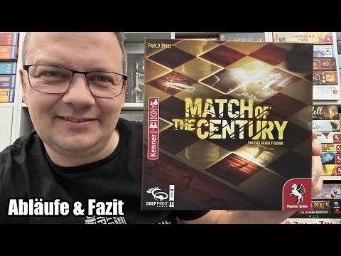 Match of the Century (Deep Print Games / Pegasus) - Schach Weltmeisterschaft nachspieln nur anders!