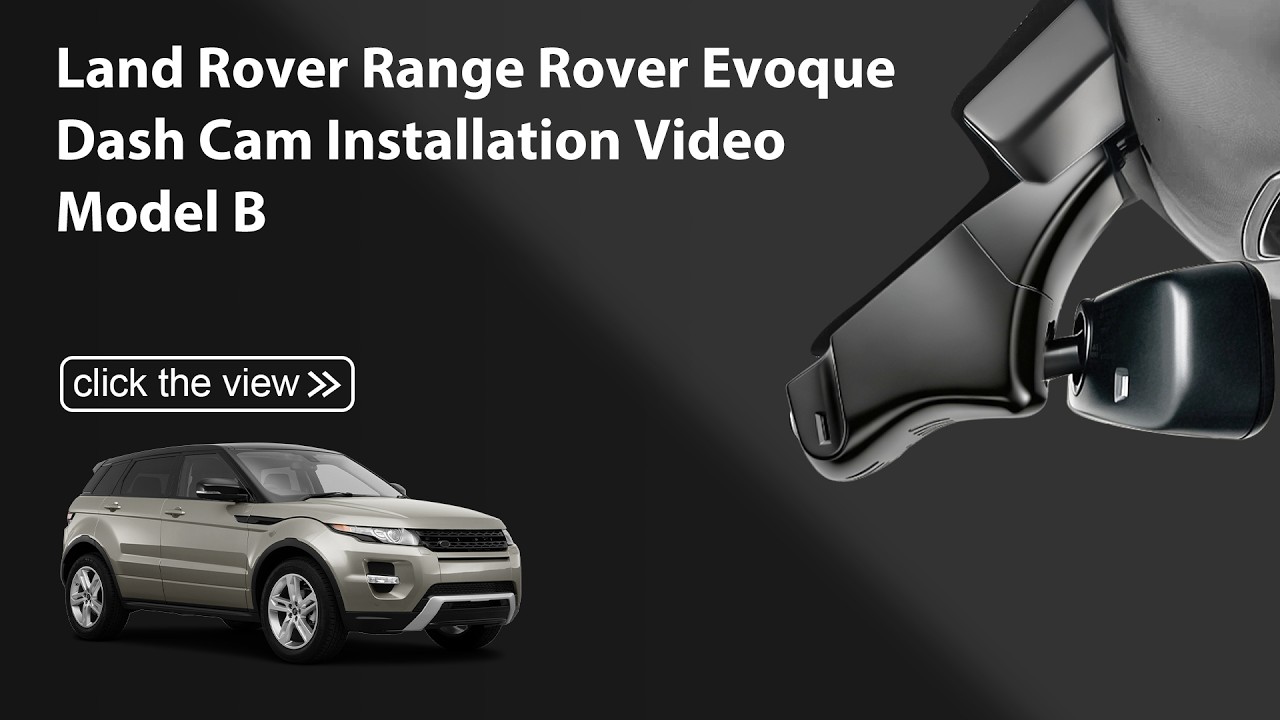  Land Rover Range Rover Evoque L538 (2012-2015) Mangoal OEM Dash Cam Installation | Model B (011)