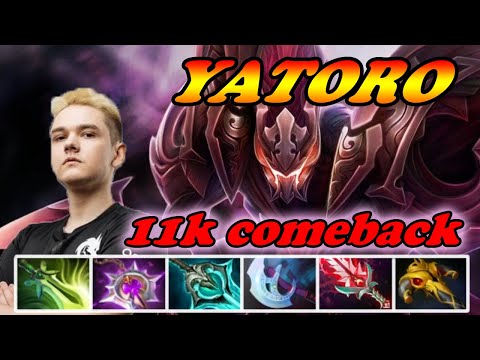 Yatoro Spectre 11k comeback crazy single target damage | 7.34 Immortal Best Ranked Gameplay