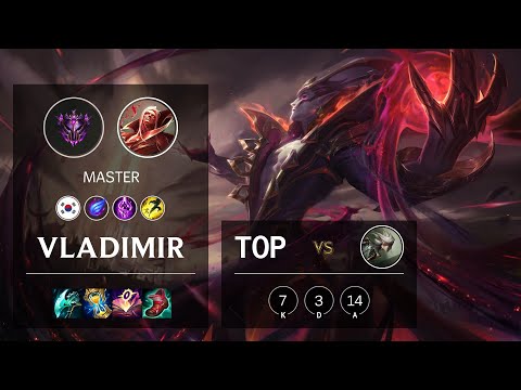 Vladimir Top vs Camille - KR Master Patch 10.25