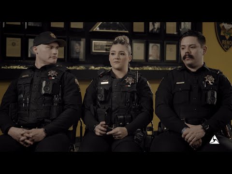 2023 RISE Awards Winners: Officers Muhlenberg, Schmidt, and Peralta