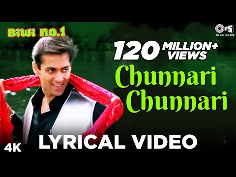 Chunnari Chunnari Song (Lyrical) | Salman Khan, Sushmita Sen | Abhijeet | Biwi No. 1 Movie Songs