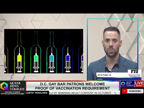 D.C. gay bar patrons welcome proof of vaccination requirement