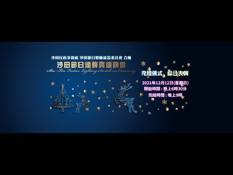 沙田節日燈飾亮燈晚會