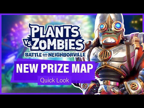 NEW SUMMER NIGHTS PRIZE MAP REWARDS (Quick Look) - Plants vs Zombies: Battle for Neighborville
