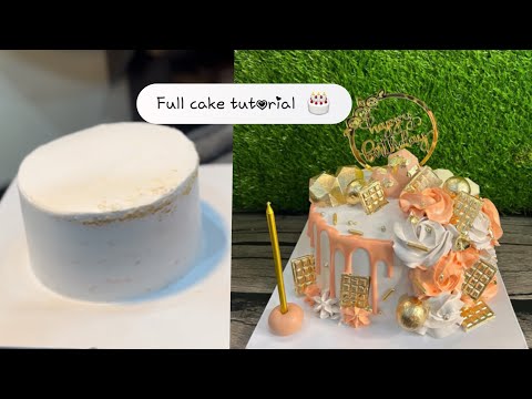 How do i customise cakes on customer demand | Full cake tutorial