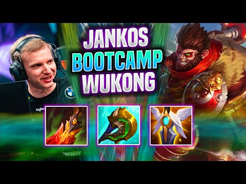 JANKOS IS INSANE WITH WUKON IN KOREA BOOTCAMP! - G2 Jankos Plays Wukong Jungle vs Graves! |