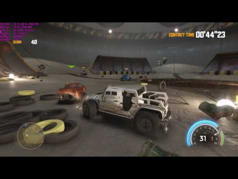 FlatOut 4: Total Insanity Walkthrough Part 46 - "Allstar: Factory Arena Survivor"