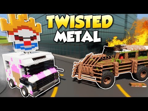 TWISTED METAL APOCALYPSE BATTLE! - Brick Rigs Multiplayer Gameplay - Lego Battle challenge