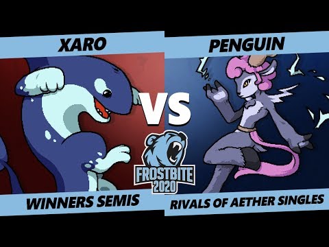Frostbite 2020 RoA Winners Semis - Xaro (Orcane) Vs. Penguin (Absa) Rivals of Aether Singles - RoA