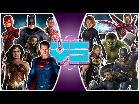 Justice League vs Avengers TOTAL WAR! (DCEU vs MCU) | REWIND RUMBLE
