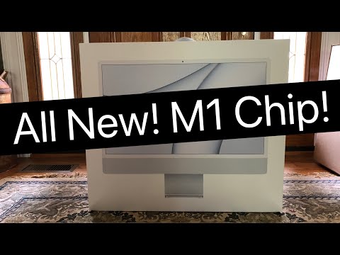 ALL NEW 24" iMac Unboxing & First Impressions!