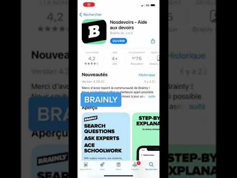 Cette Application va faire tes Devoirs à ta place c'est vraiment génial